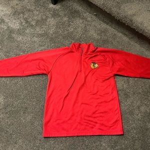 NHL Chicago Blackhawks 1/4 Zip men’s medium